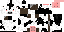 Kawaii black cow Mob 4