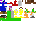 Poorliy done rainbow horse Mob 1