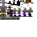 hores with sadal leg raps and rains on Mob 17