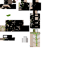 scary iron golem in black Mob 11