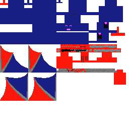 Ender Dragon red and blue Mob 6