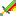 Blaze Rod infuzed Emrald Sword Item 3