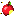 Partly eaten apple w/ bees Item 4