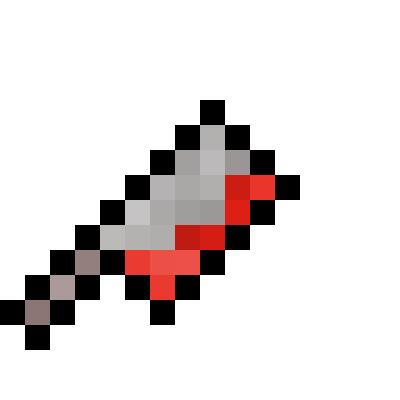 Butcher Knife (Golden | Minecraft Items | Tynker