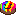 Smiling Choclate rainbow cake