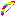 rainbow bow in arorw Item 6