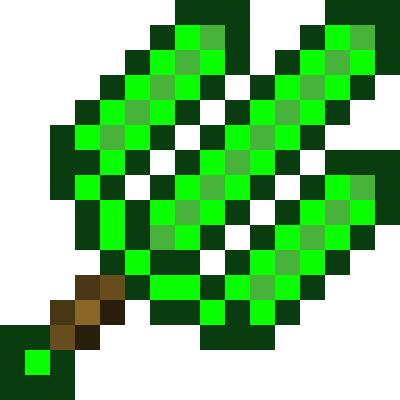 Triple Emerald Sword Minecraft Items Tynker
