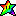 Pixel Art Rainbow Star From Mario Kart Item 0