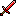 Red ruby sword Item 1