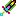 rainbow poison neon sword Item 0