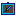 Blue item frame