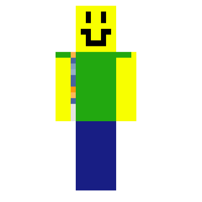 Minecraft Skin Roblox Noob - 