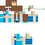 blue girl Skin 1