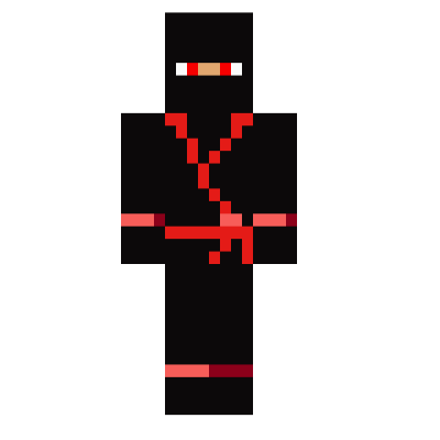 Evil ninja  Minecraft Skins  Tynker