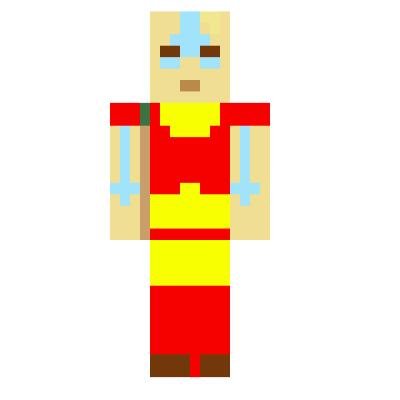 Aang Avatar State Minecraft Skins Tynker
