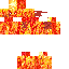 The flaming monster Skin 0