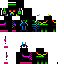 Rainbow Gamer Creeper Skin 15