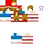 Christmas tree sweater girl Skin 2