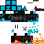 fire vs water slime Skin 3