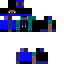 Cool Blue Steve Skin 0