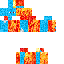 water and lava man Skin 4