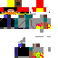 Fire Herobrine Skin 3