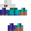 iron golem headed steve Skin 16
