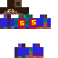 super man choose a side barnegat cop or superman Skin 2