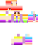 rainbow girl 2 Skin 7