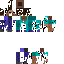 Glitch code Herobrine Skin 9
