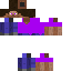 Purple Steve Armor Skin 4