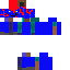 blue steve Skin 3