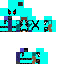 evil blue deadpool Skin 3