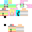 Cute Rainbow Cat Girl [Skin 4]