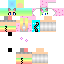 Cute Rainbow Cat Girl [Skin 1]