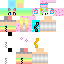 Cute Rainbow Cat Girl Skin 4