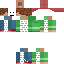 hafe skelatan hafe person Skin 2