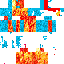 half lava and water Skin 8