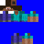 a blue glow Skin 17