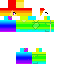 rainbow star Skin 2