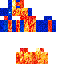 Blue Fire Man Skin 0