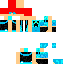 Blue Fire Gamer Skin 2