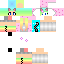 Cute Rainbow Cat Girl Skin 4