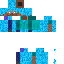 Diamond Haired Steve Skin 3