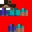 Total red Steve Skin 2