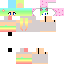Flower Rainbow Girl Skin 17