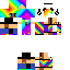 Rainbow girl Skin 1