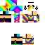 Rainbow girl Skin 3