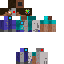 half robo steve Skin 14