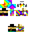 Rainbow Ninja Skin 2